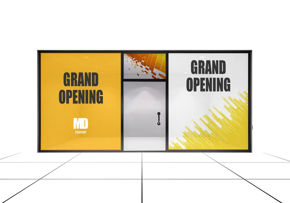 Window Graphics Scenic 90 Sign