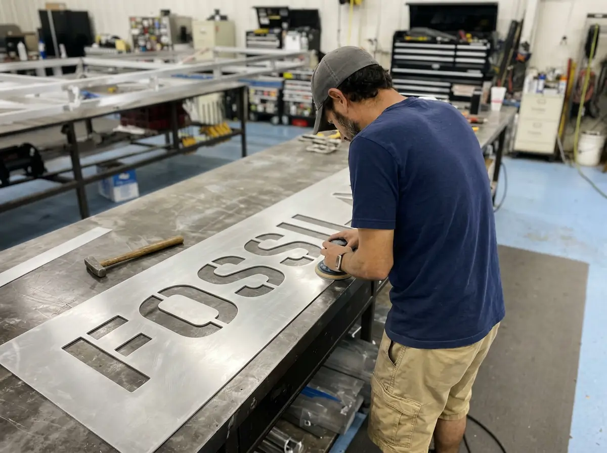 Craftsman Finishing Cut-Out Sign Letters